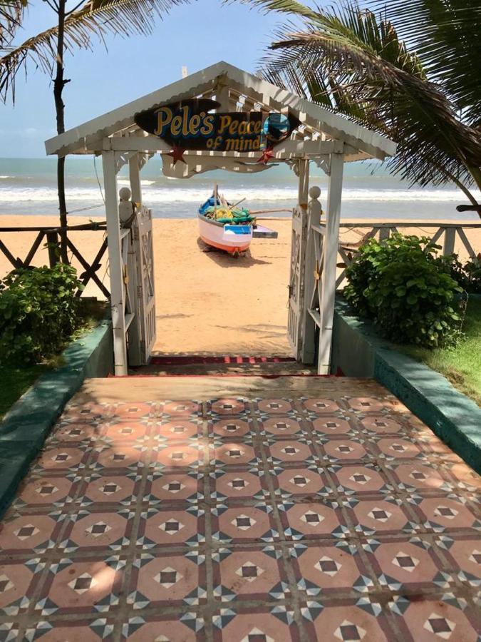 Pele'S Windsong Wood Cottage On The Beach ベナウリム エクステリア 写真