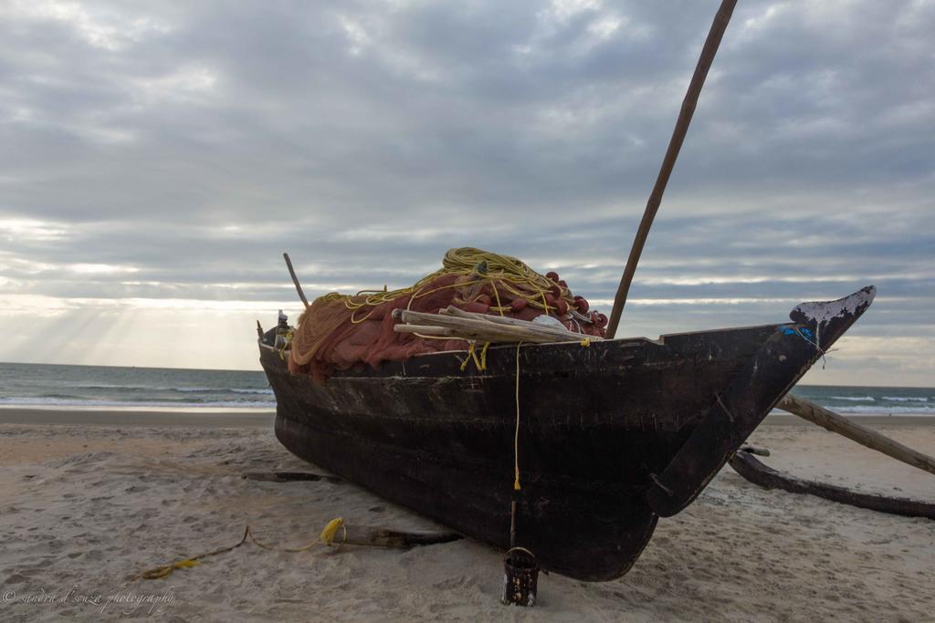 Pele'S Windsong Wood Cottage On The Beach ベナウリム エクステリア 写真
